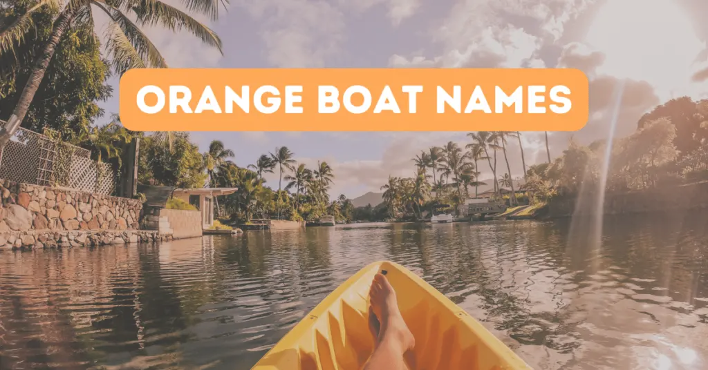 orange boat names