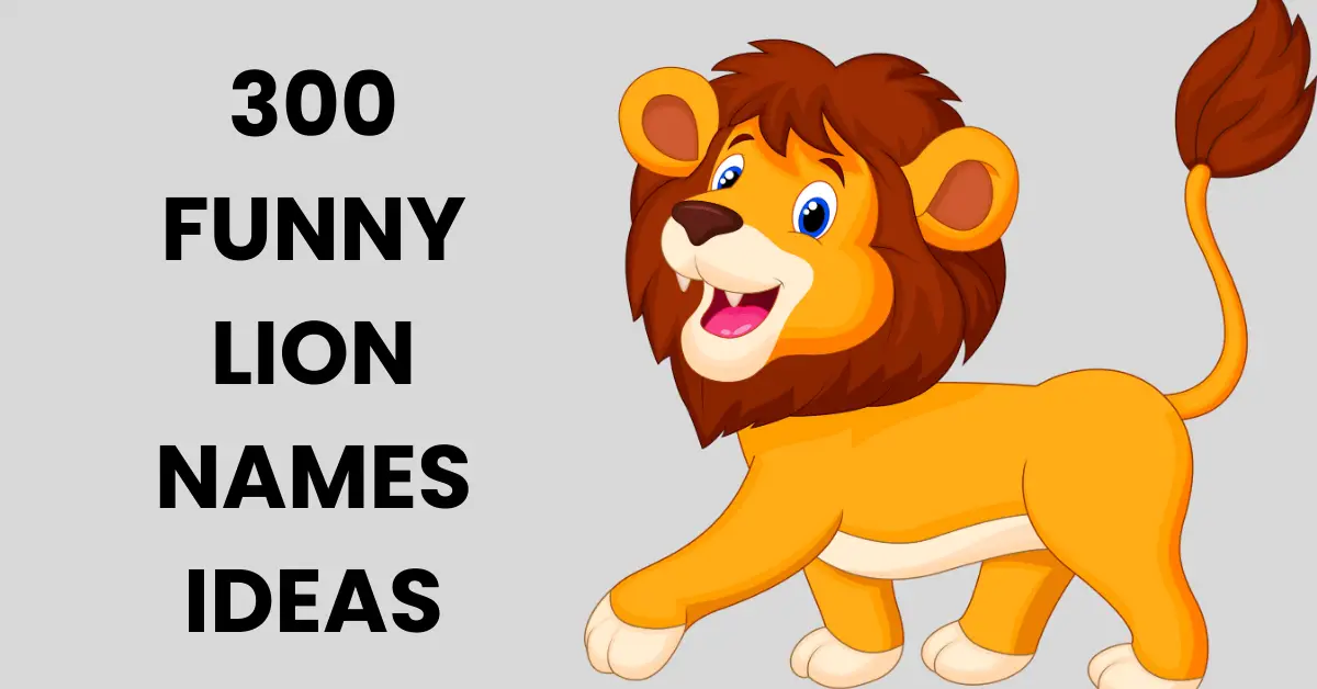 LION NAMES